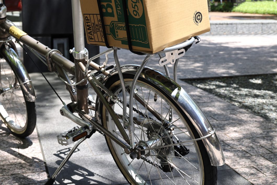 買い物用折りたたみ自転車