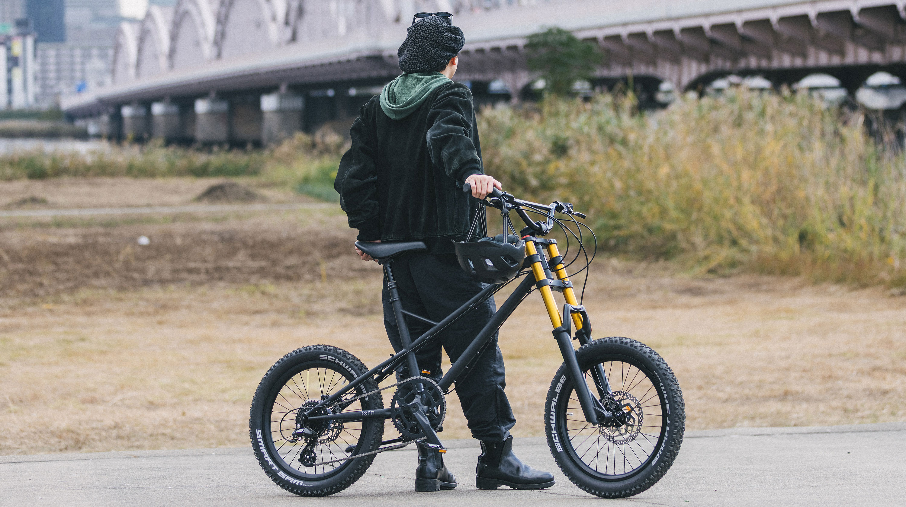 【Custom】街乗り〜オフロードまで！Tern MASHUPで愉しむ「究極の大人遊び」カスタム。