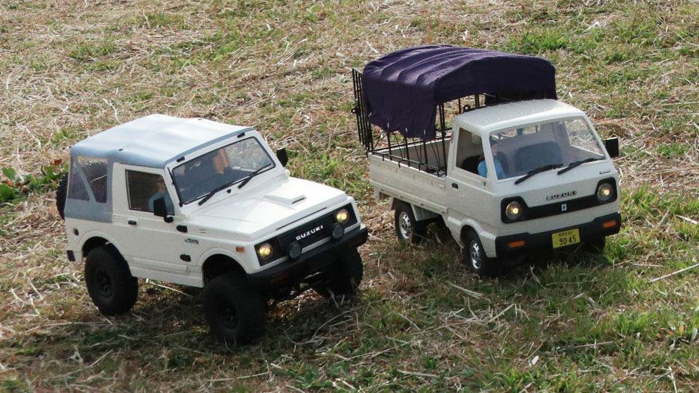 軽トラ＆ジムニーRCカーイメージ