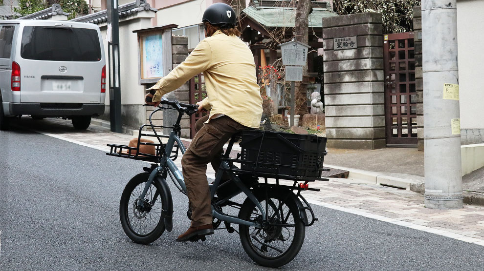 Quick Haul D8坂道乗車イメージ