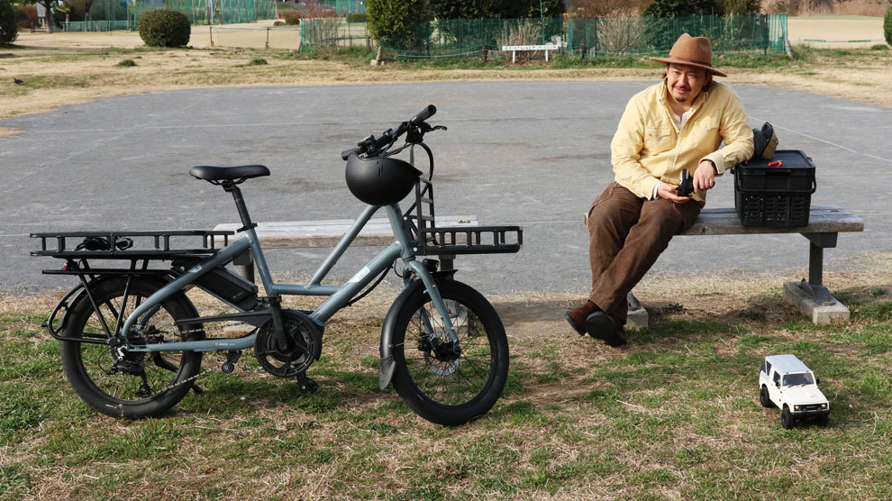 Quick Haul D8で外遊びイメージ