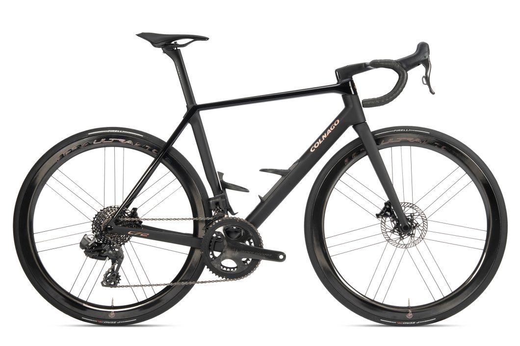 COLNAGO C72 HFBK - Black glosse/matte + copper gold details