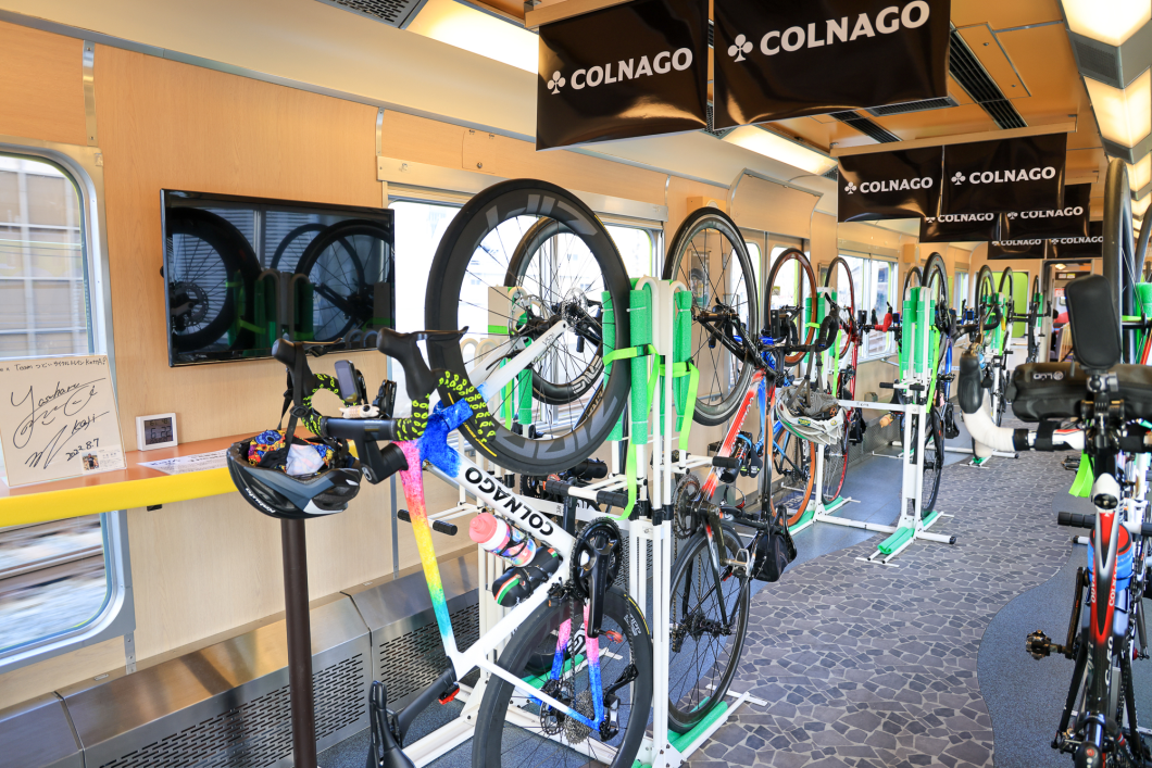 COLNAGOライドツアーの様子