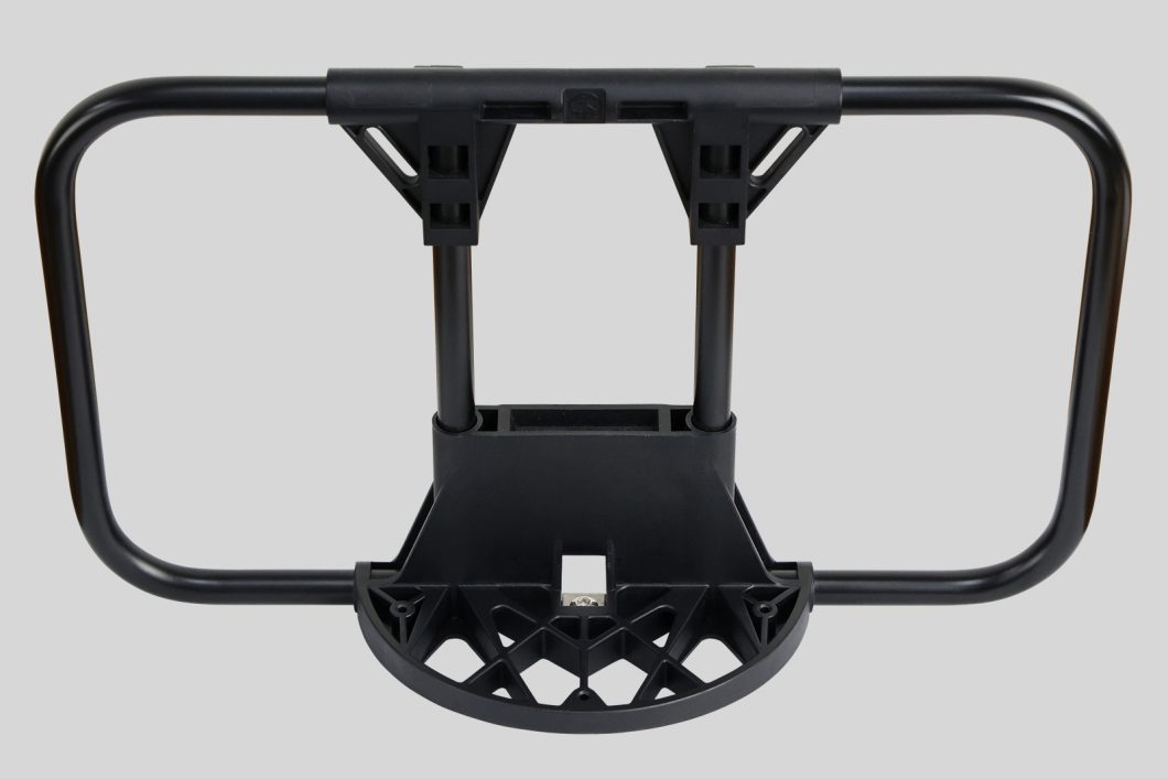 DAHONの大容量フロントバッグ「Multi Front Bag, 1st. edition」　バッグに内蔵されているキャリアフレーム