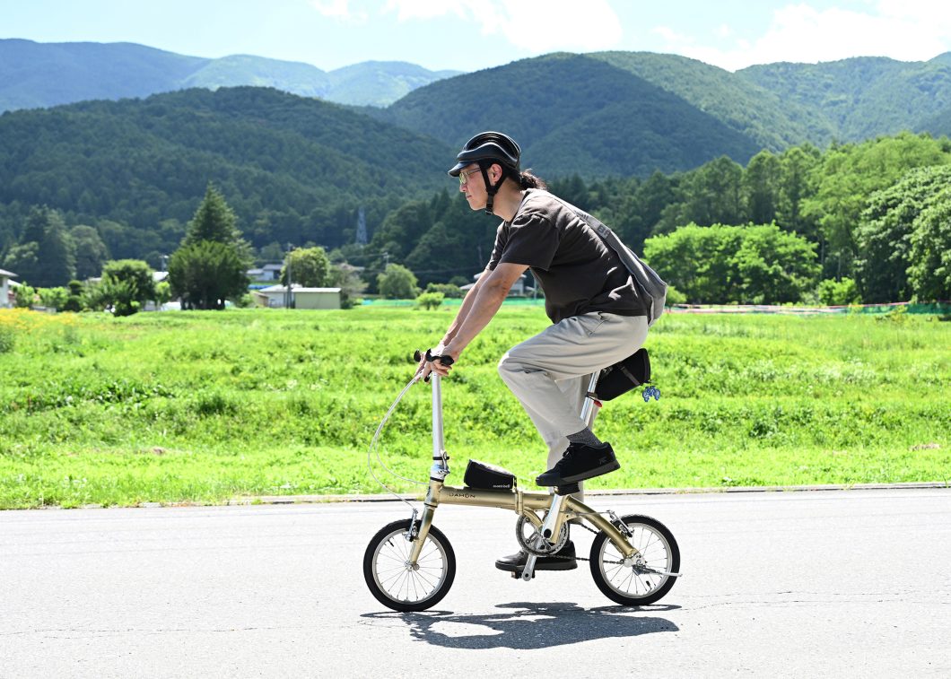 DAHON(ダホン)ダヴプラス走行イメージ