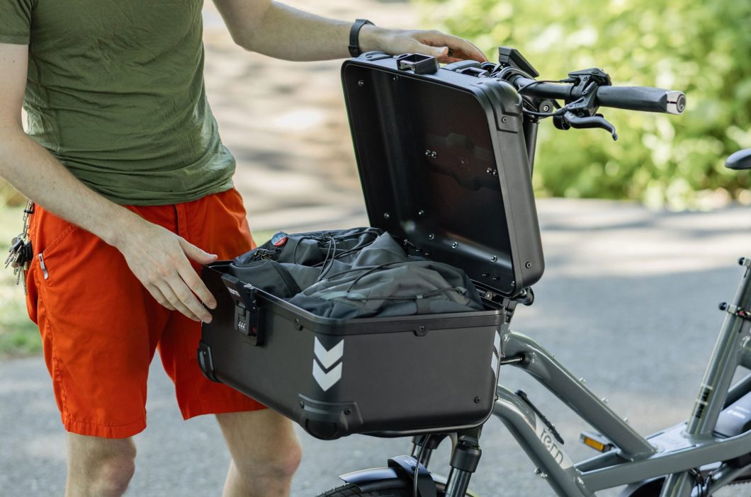 Ternの電動カーゴバイク HSD P9とQuick Haul D8 の積載性能をさらに引き出すアクセサリー「Hardshell Hauler（ハードシェル・ホーラー）」が入荷。