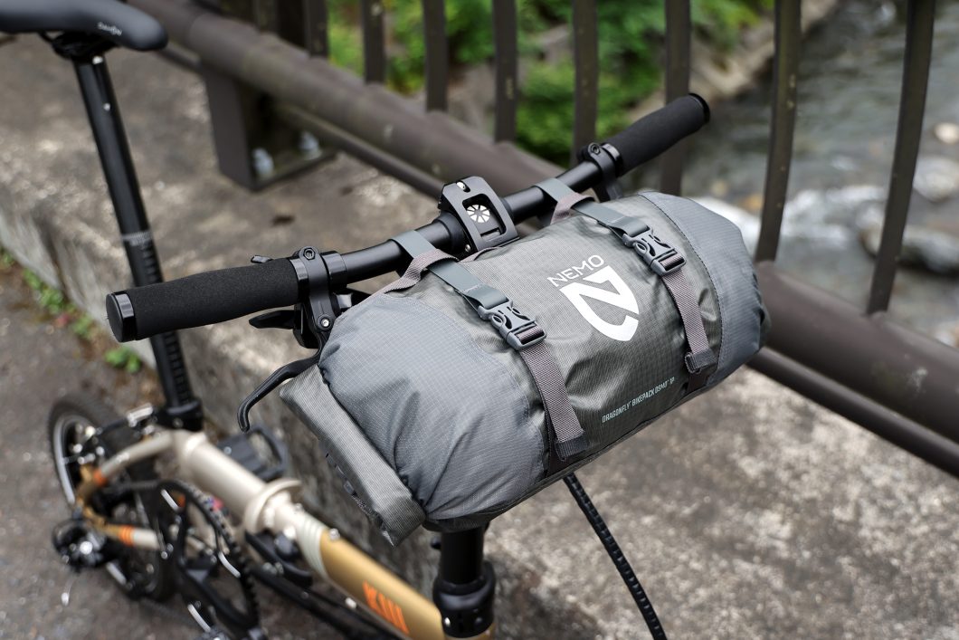 鉄道などで輪行して自転車で行くULキャンプ。今回はポンチョタープから超軽量テントに変えて、実際に比較してみた。