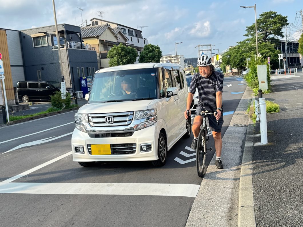 自転車の停止位置イメージ