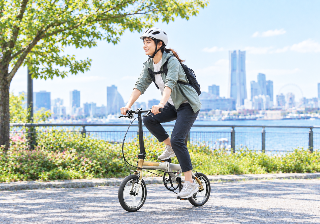「折りたたみ自転車」と気持ちよく長く付き合っていくために。DAHON(ダホン)K3走りイメージ