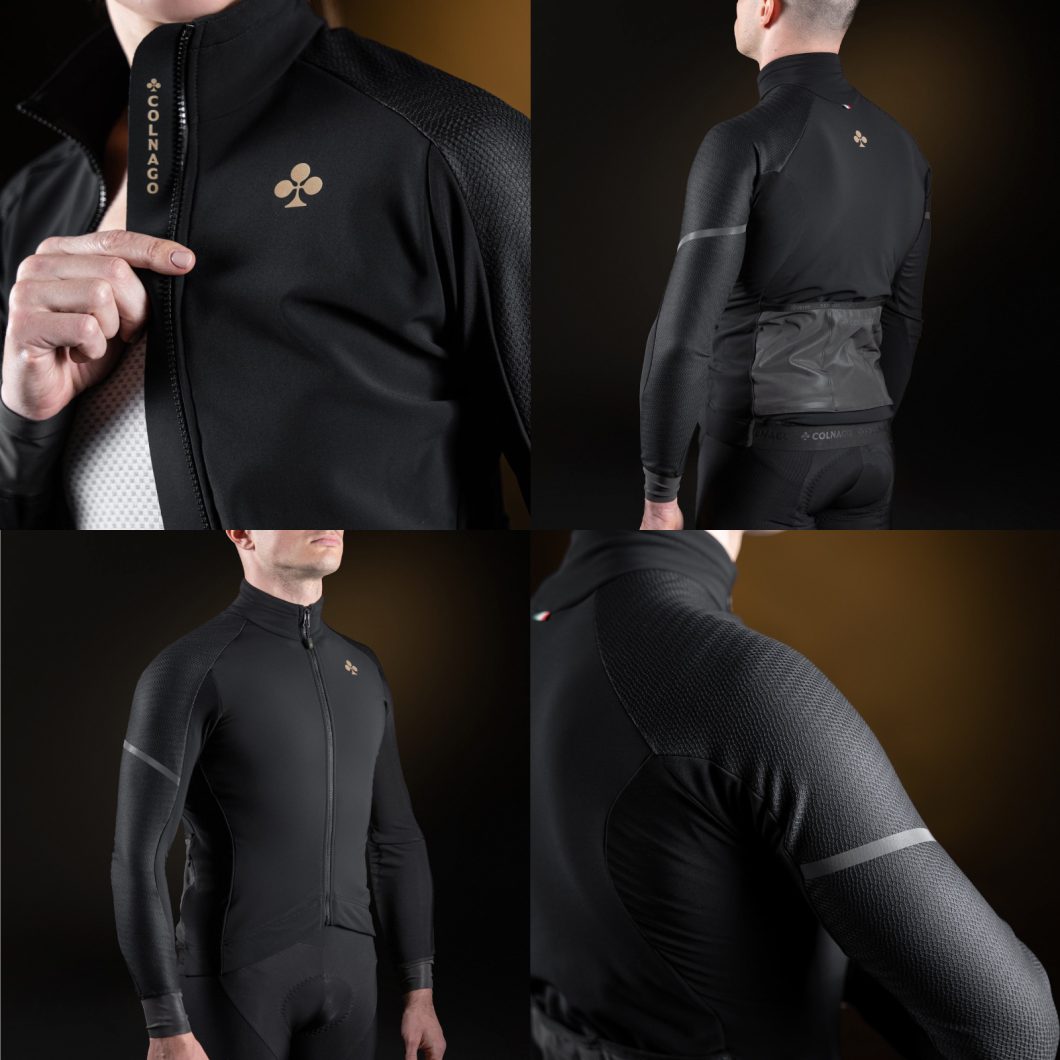 ロードバイク　COLNAGOアパレルの取り扱いを開始　Ace Cycling Winter Jacket Men