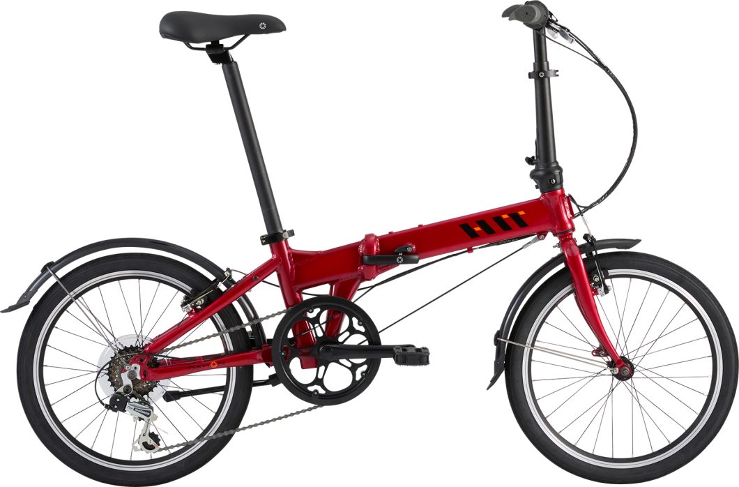【New Color！】デイリーに楽しめるDAHON「Hit」にノーブルレッド、スノーパールが登場　折りたたみ自転車　ミニベロ　ダホン