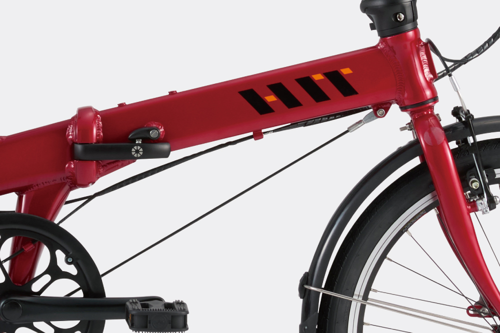 【New Color！】デイリーに楽しめるDAHON「Hit」にノーブルレッド、スノーパールが登場　折りたたみ自転車　ミニベロ　ダホン