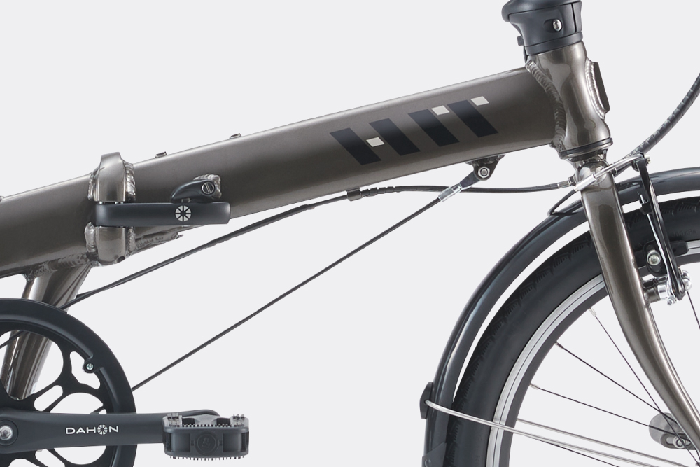 【New Color！】デイリーに楽しめるDAHON「Hit」にノーブルレッド、スノーパールが登場　折りたたみ自転車　ミニベロ　ダホン