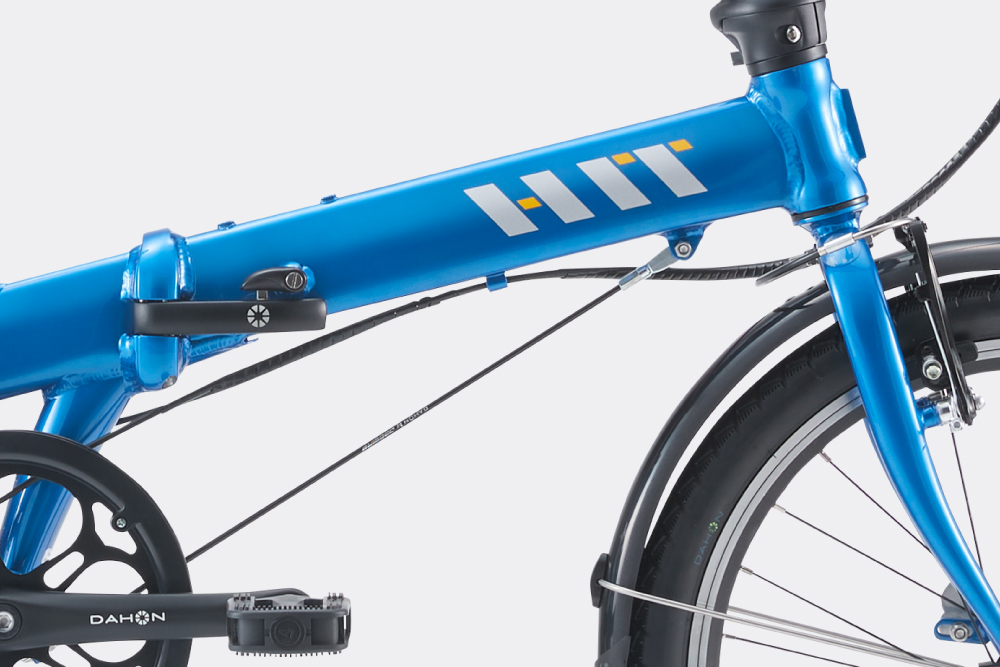 【New Color！】デイリーに楽しめるDAHON「Hit」にノーブルレッド、スノーパールが登場　折りたたみ自転車　ミニベロ　ダホン